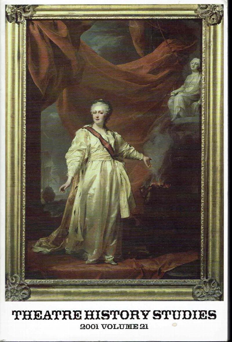 Image for Theatre History Studies 2001 Volume 21