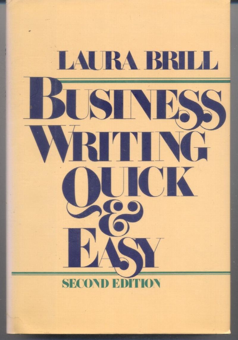 Image for Business Writing Quick and Easy
