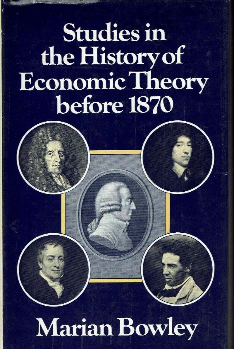 Image for Studies in the History of Economic Theory Before 1870