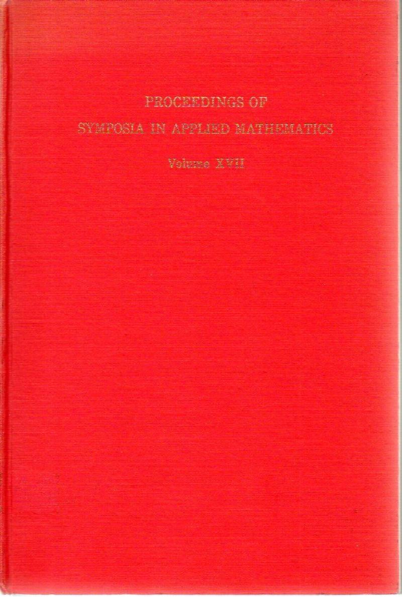 Image for Proceedings of Symposium in Applied Mathematics of the American Mathematical Society