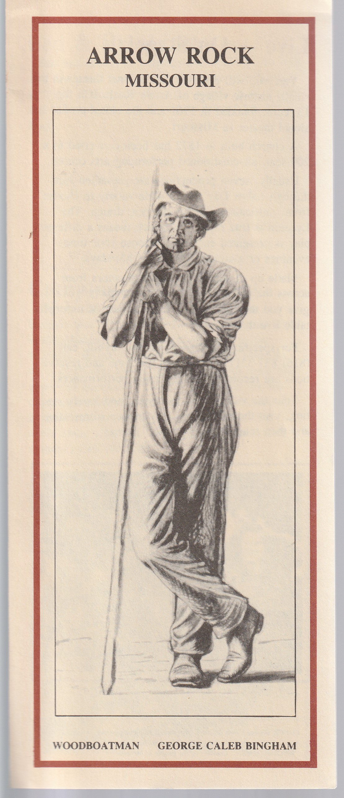 Arrow Rock, Missouri (4-Fold Brochure)