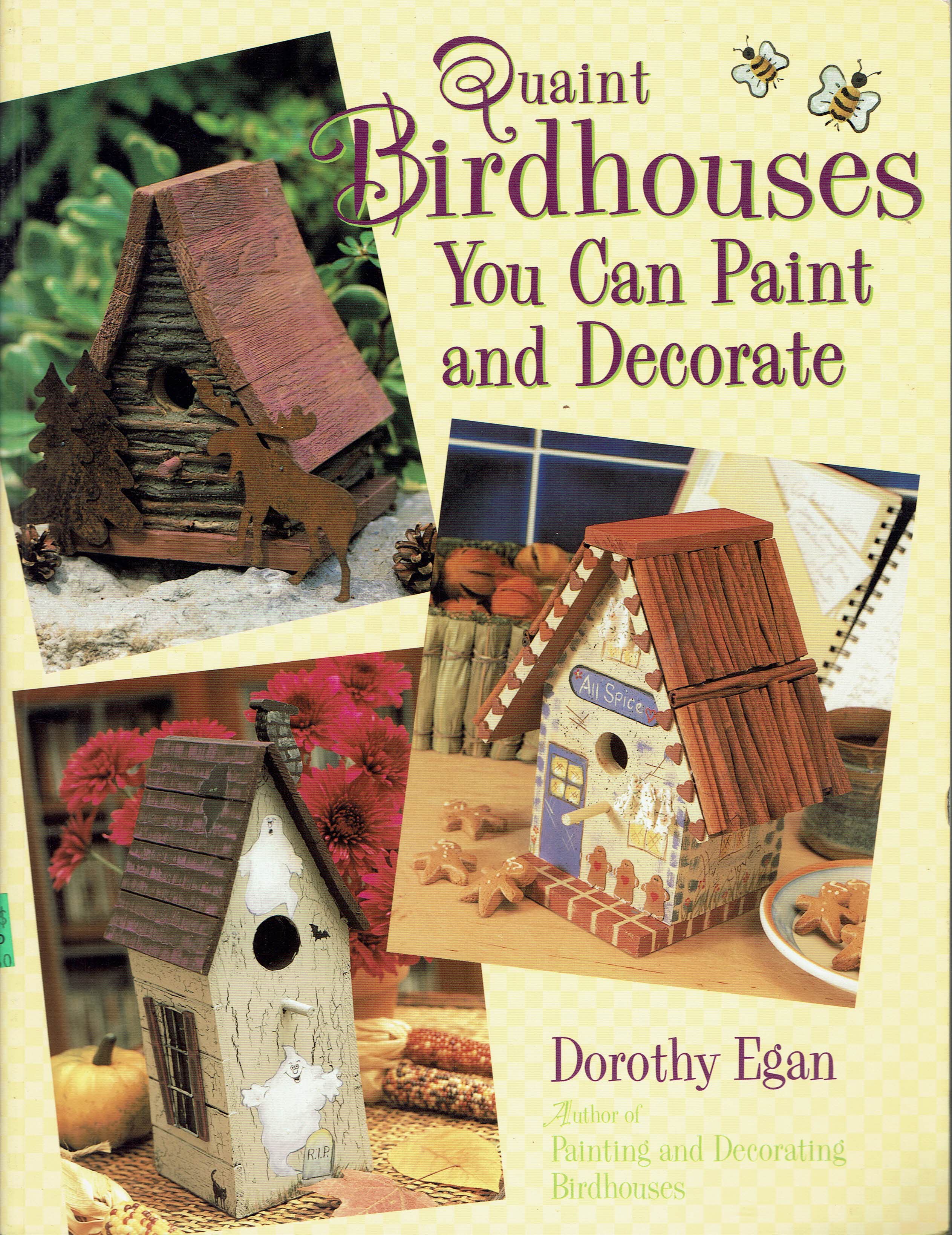 Image for Quaint Birdhouses You Can Paint and Decorate