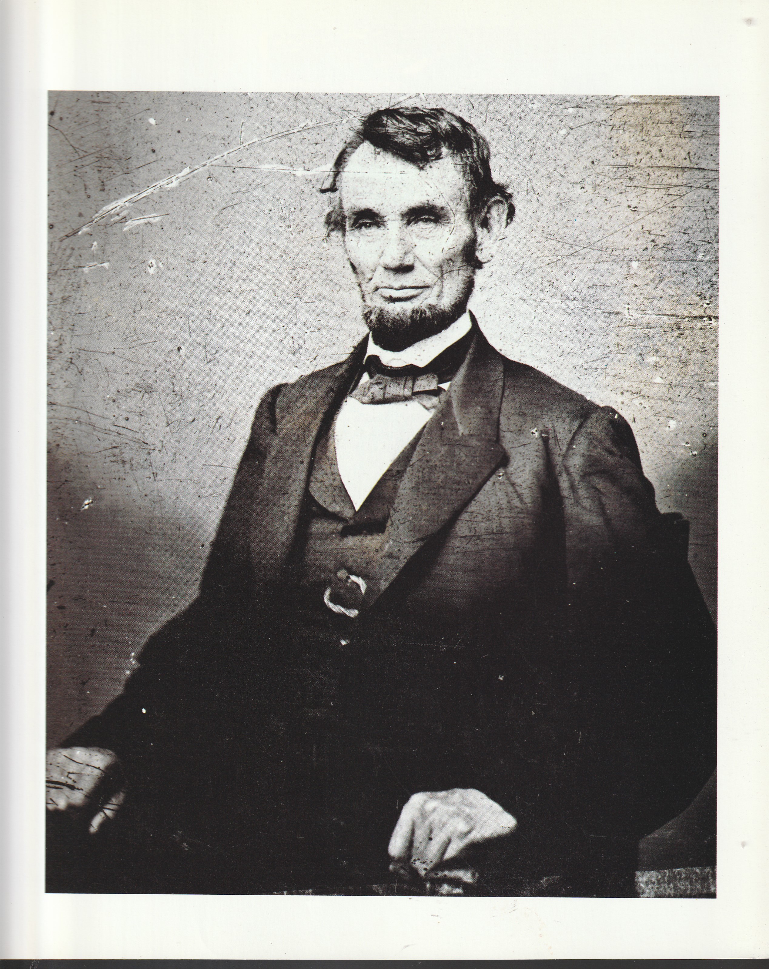Abraham Lincoln Civil War Photo circa 1862 by Anthony Berger, From Book