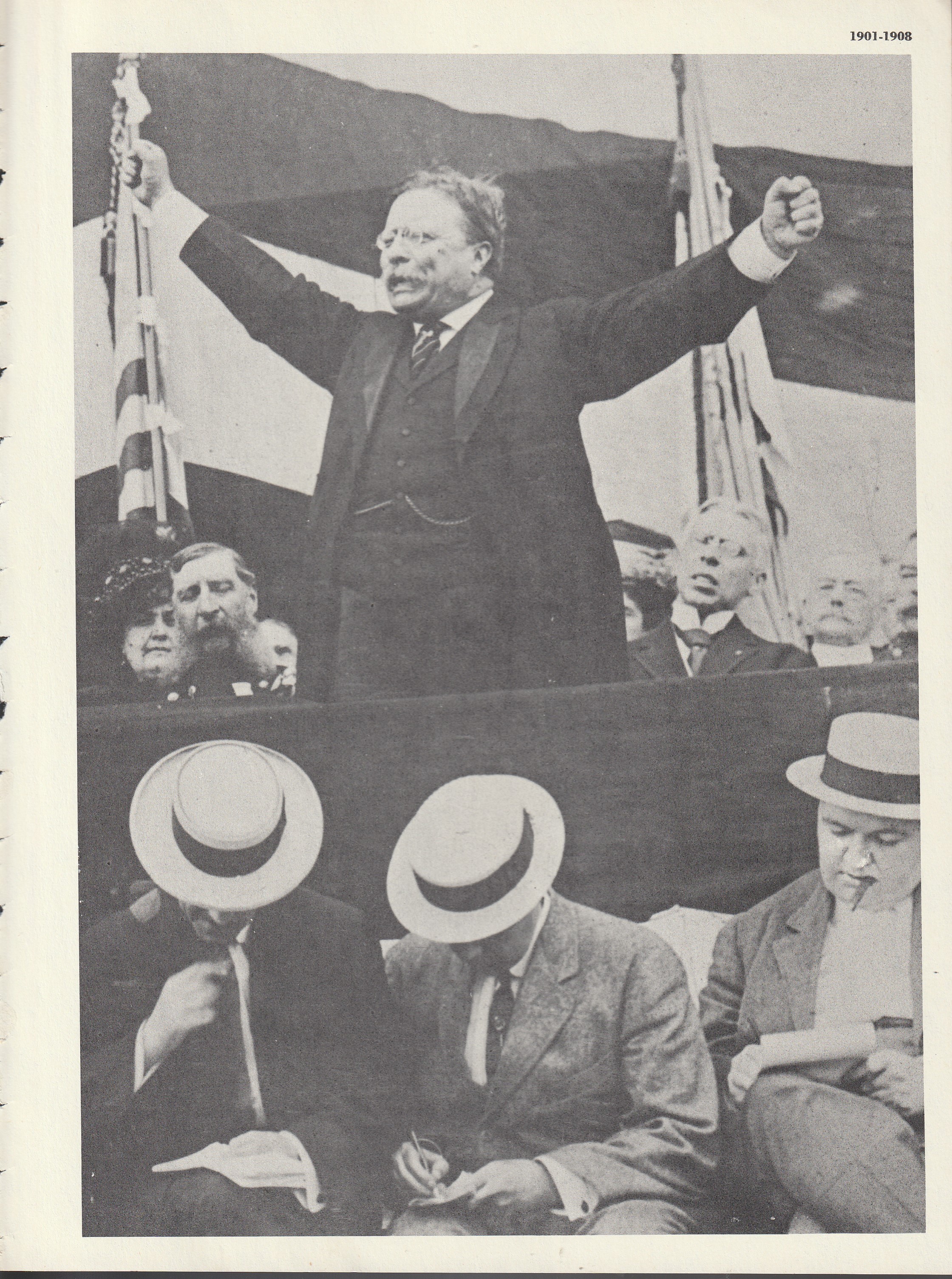 Theodore Roosevelt 1901 Election; Famous Political Cartoons 1906, Photos from Book