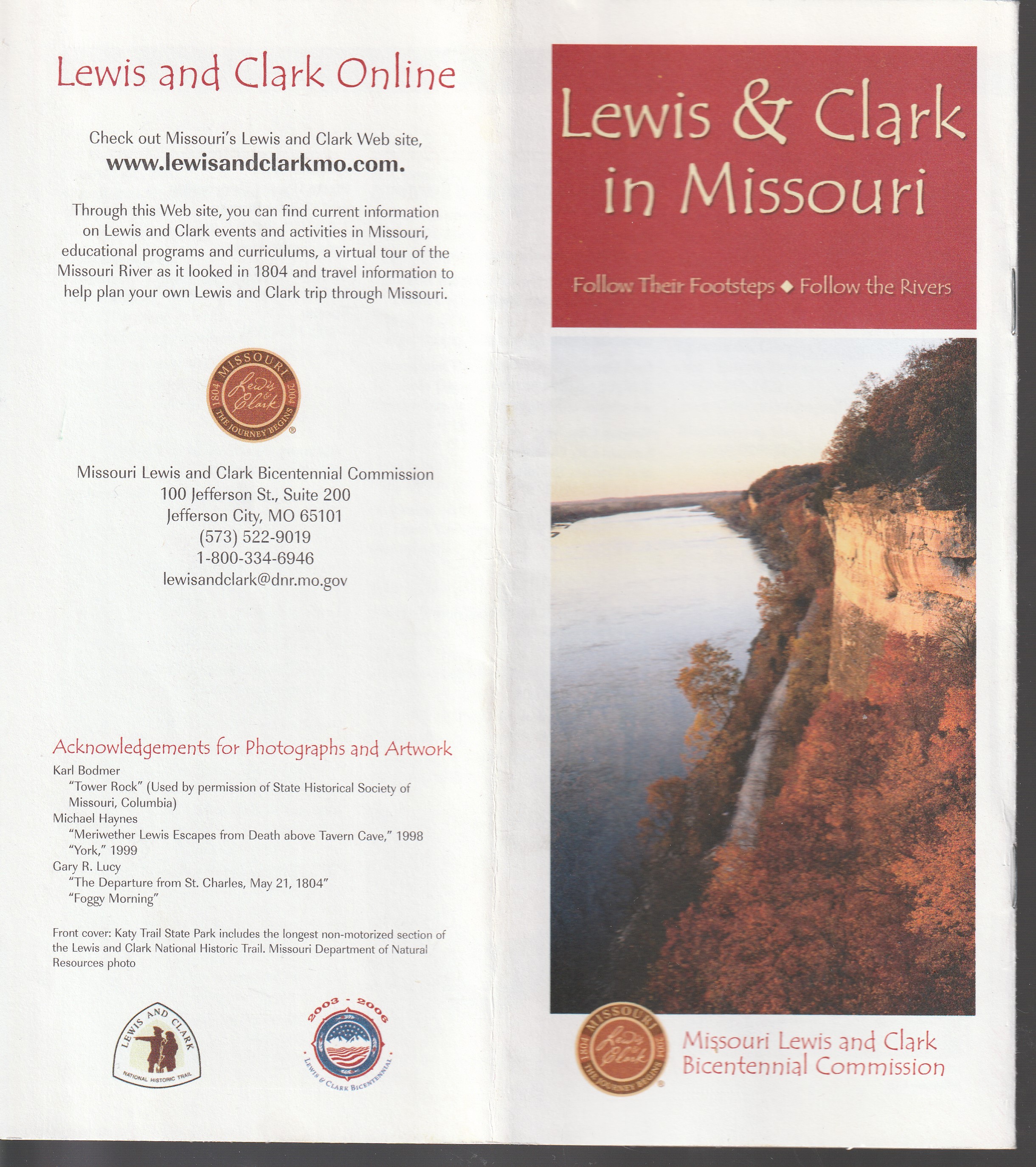 Lewis and Clark in Missouri: Follow Their Footsteps, Follow the Rivers