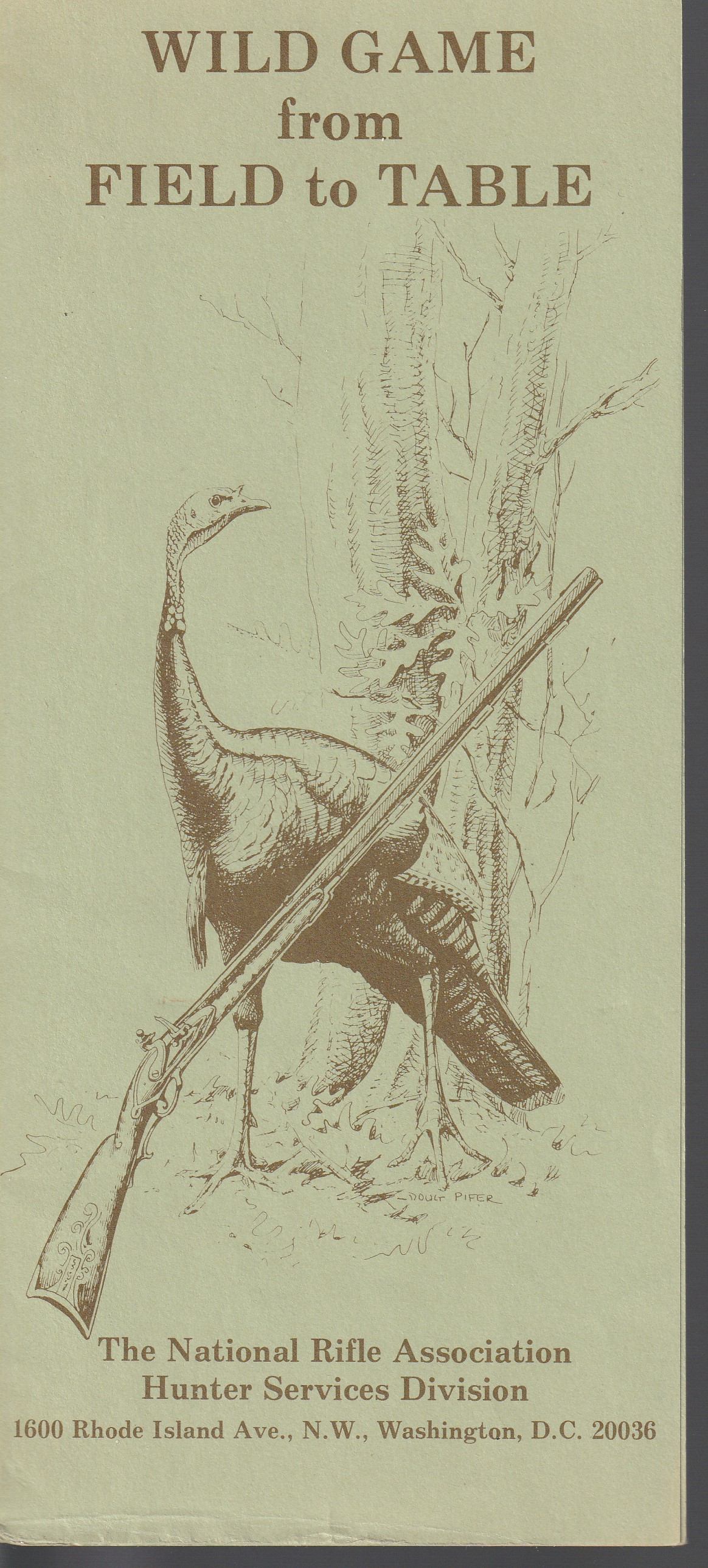 Wild Game from Field to Table (3-Fold Opening Brochure)