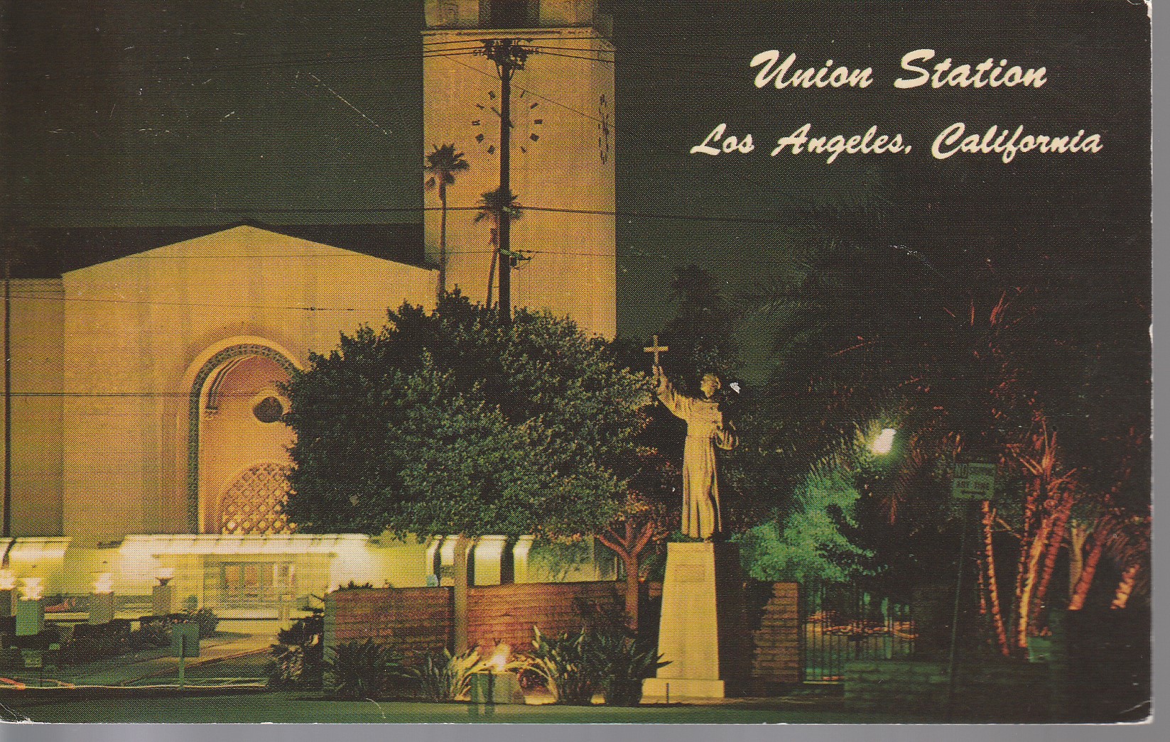 Los Angeles CA Union Station 1970 Postcard 6 Roosevelt