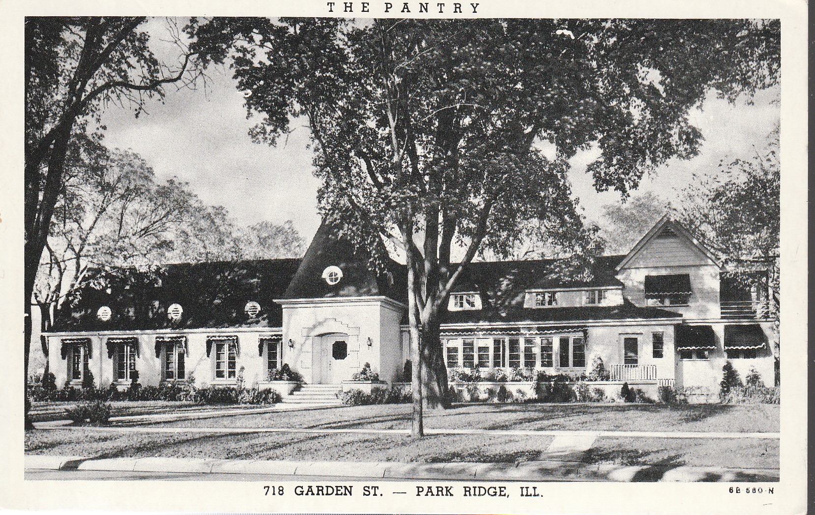 The Pantry, Park Ridge IL Glossy Real Photo Postcard circa 1955