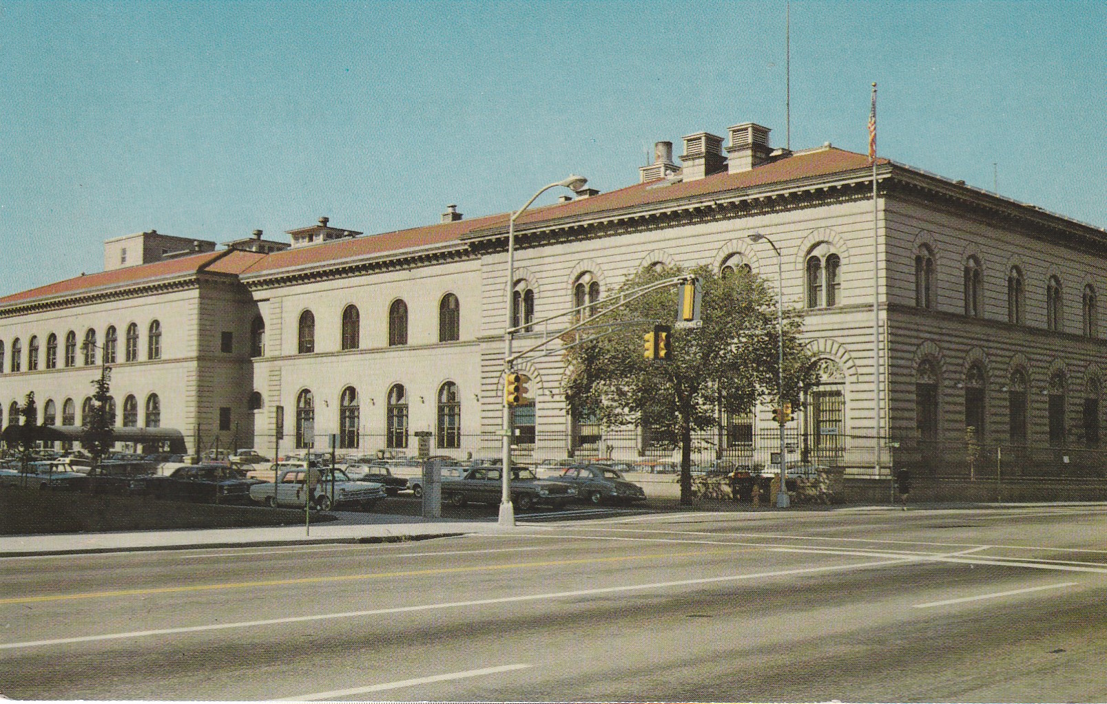 Denver Mint Delaware & West Colfax circa 1958 Photo Postcard