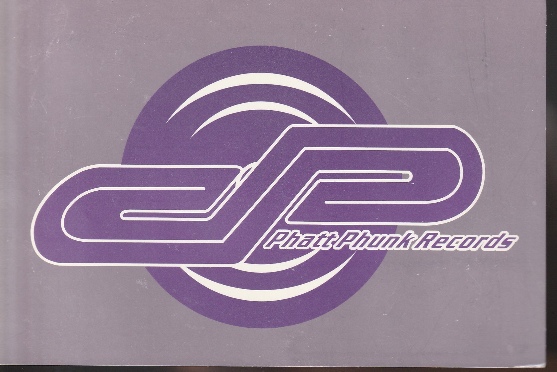 Phatt Phunk Records Logo Hollywood CA circa 2000 Promo Postcard