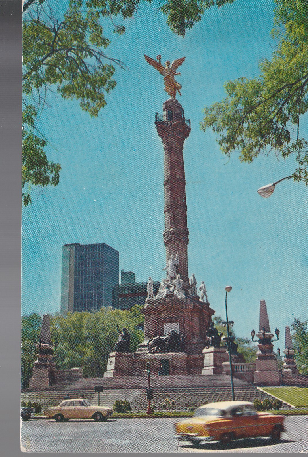 Monumento a la Independencia 1972 Mexico DF 80 cts Correo Aero Airmail