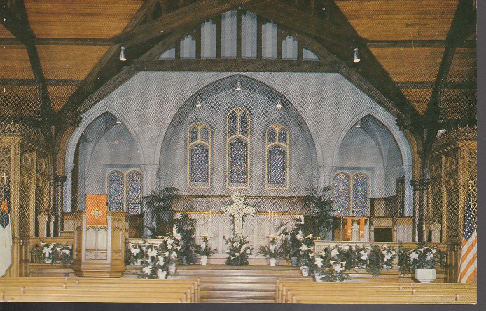 Community Church at the Circle Mount Vernon NY Easter Sunday circa 1956