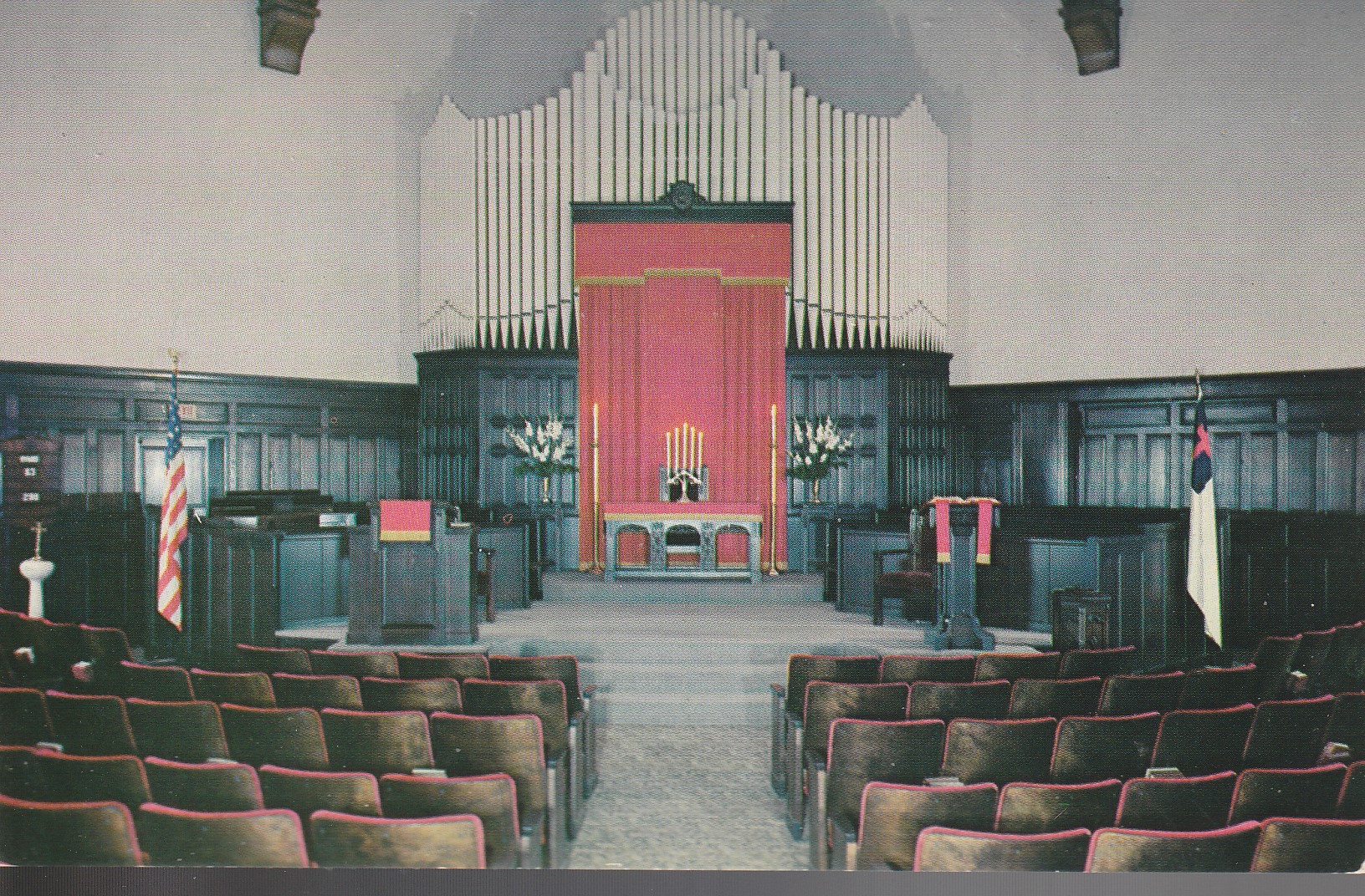 Universalist Church of Joliet, IL 1957 Photo Postcard