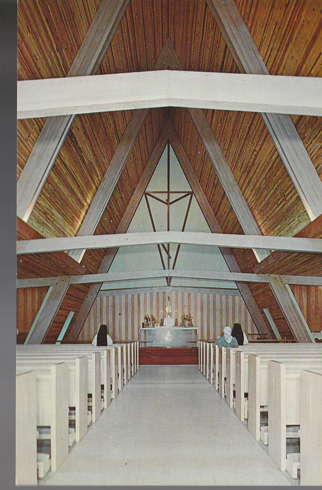 St Joseph's Church Williams AZ circa 1955 Photo Postcard