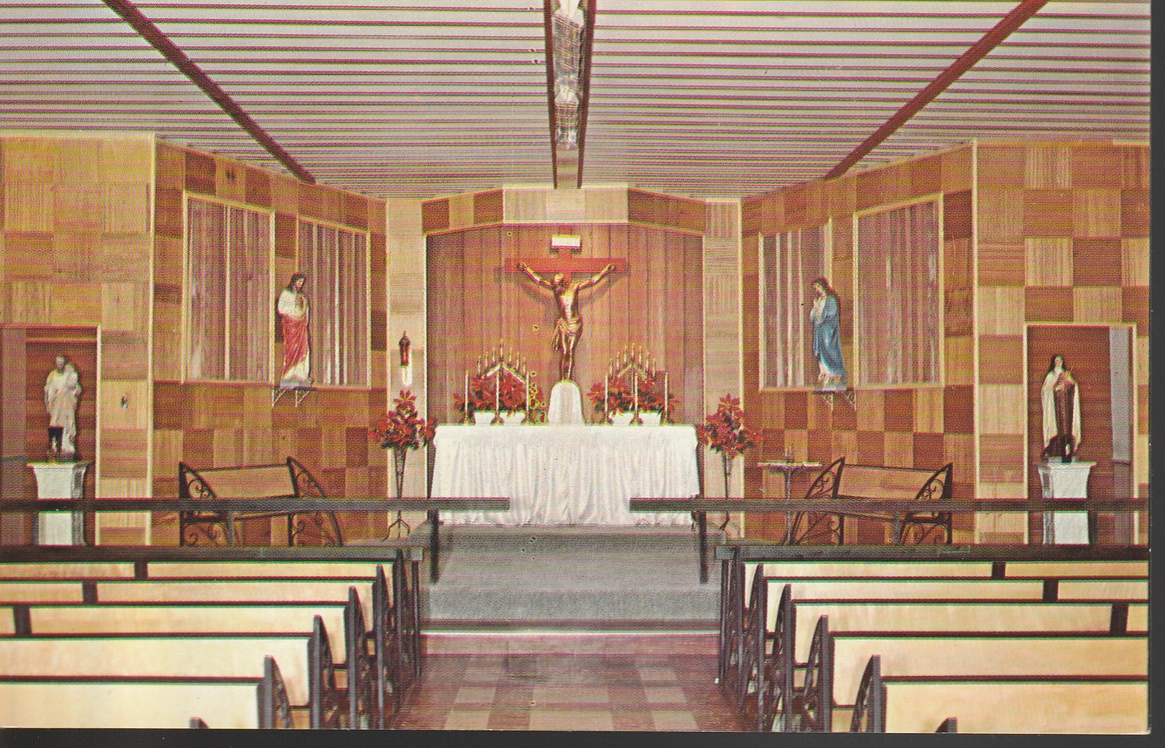Sacred Heart Church Gardner CO 1961 Photo Postcard