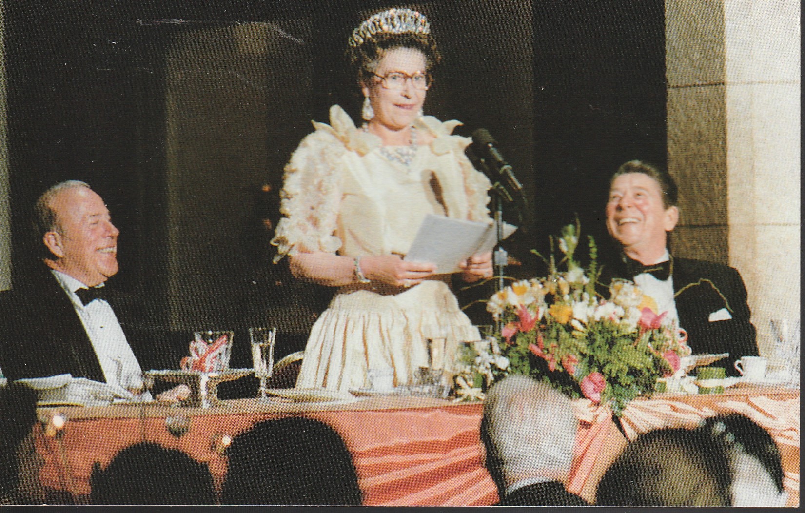 Queen Elizabeth II Speech SF 1983 Ronald Reagan George Shultz
