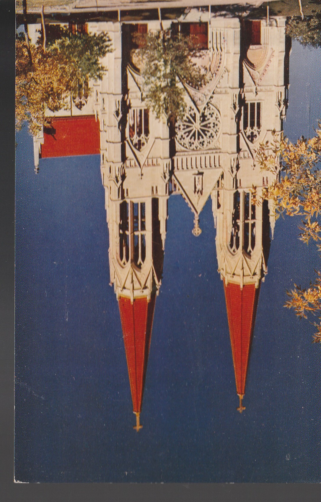 St. Helena Cathedral Helena MT Gothic Von Herbulls, Cruse Family circa 1970 Postcard