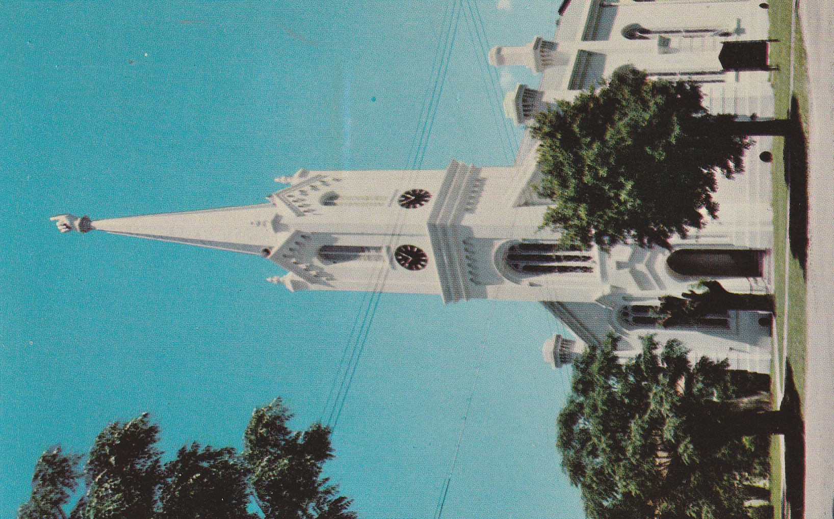Port Gibson MS Presbyterian Church circa 1960 Photo Postcard