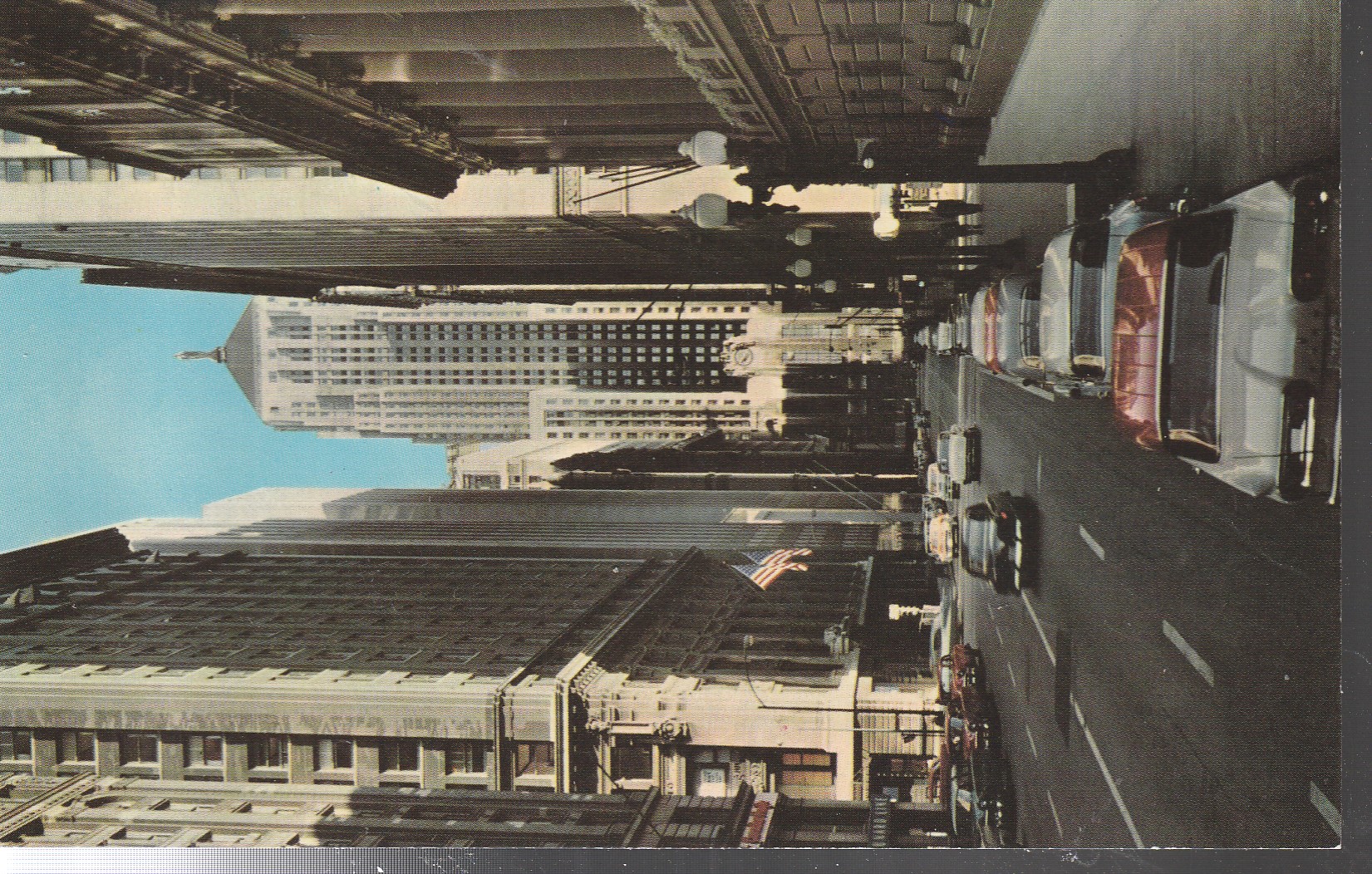 Chicago IL Board of Trade Building Financial District circa 1960 Photo Postcard