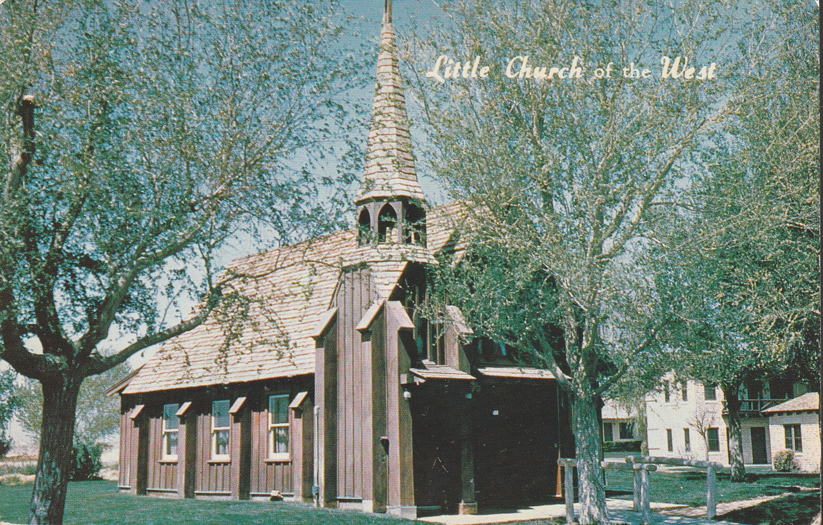 Las Vegas NV Little Church of the West, Wedding Place of the Stars circa 1960 Postcard