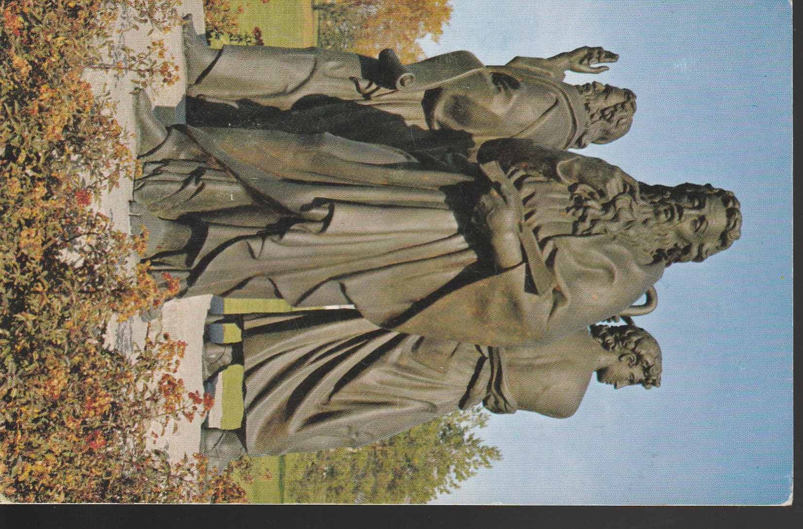 Troy MI Garden of Prophets Bronze Sculpture White Chapel Cemetery circa 1970